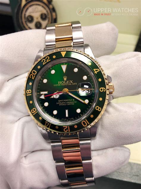 rolex gmt ii gold green|rolex gmt master 2 2024.